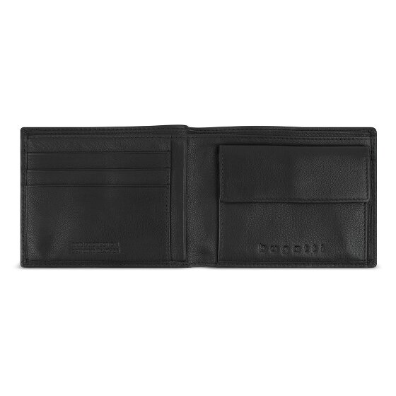 bugatti Black Magic Portemonnee RFID-bescherming Leer 11.5 cm