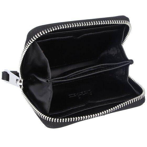 Karl Lagerfeld Gestanst portefeuille leer 10,5 cm Karl Lagerfeld Gestanst portefeuille leer 10,5 cm