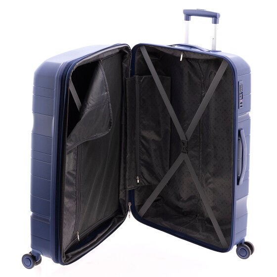 Gladiator 3800 4 wielen Trolley 77 cm met uitbreidingsplooi