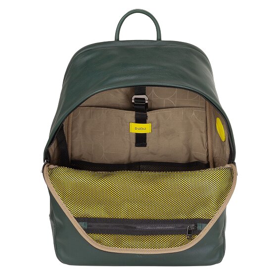DuDu New York Dagrugzak Leer 41 cm Laptop compartiment