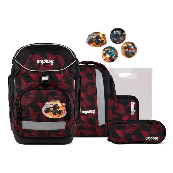 Ergobag Set rugzakken 6 st. incl. klittenbandset