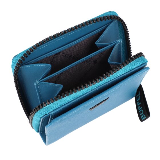 Braun Büffel Capri Portemonnee RFID-bescherming Leer 11 cm