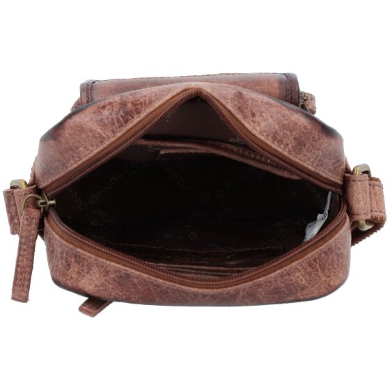 Greenland Nature Mascu & Line Schoudertas Leer 20 cm