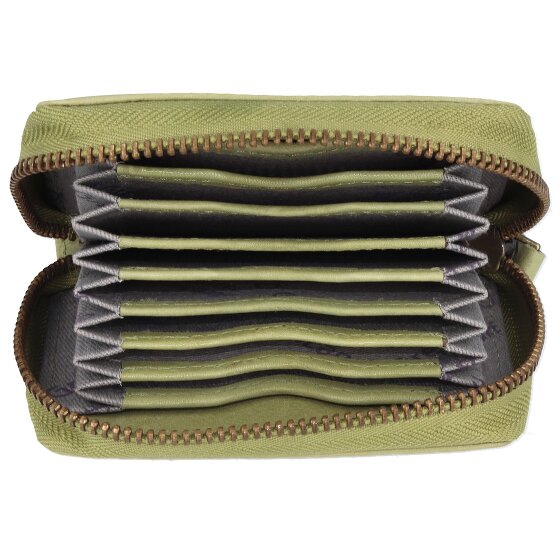 Greenland Nature Creditcard etui RFID Leer 10,5 cm Greenland Nature Creditcard etui RFID Leer 10,5 cm