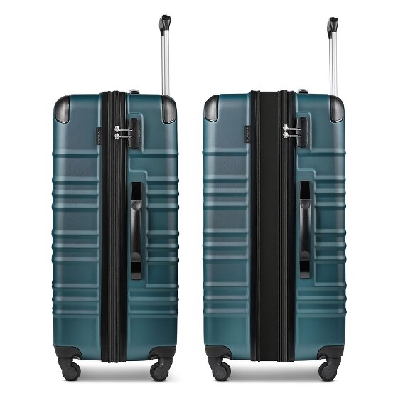 Wenger Amplar Evo 4 wielen Trolley L 75 cm met uitbreidingsplooi