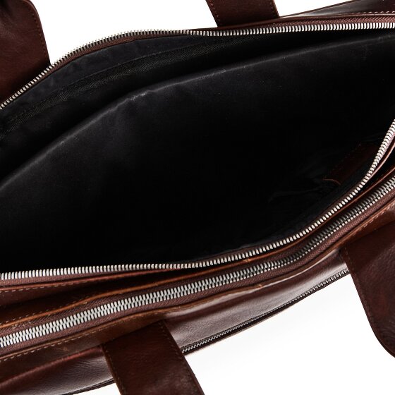 Plevier Jimmy Aktentas Leder 31 cm Laptopvak