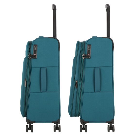 Stratic Fresh 4 wielen Trolley M 65 cm met uitbreidingsplooi