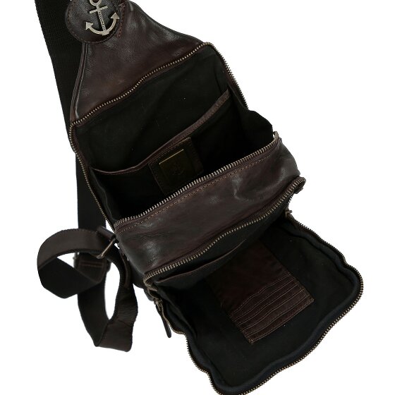 Harbour 2nd Phoenix schoudertas leer 33 cm