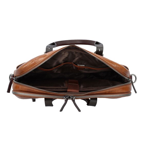 Castelijn & Beerens Rien Aktentas RFID-bescherming Leder 41 cm Laptopvak