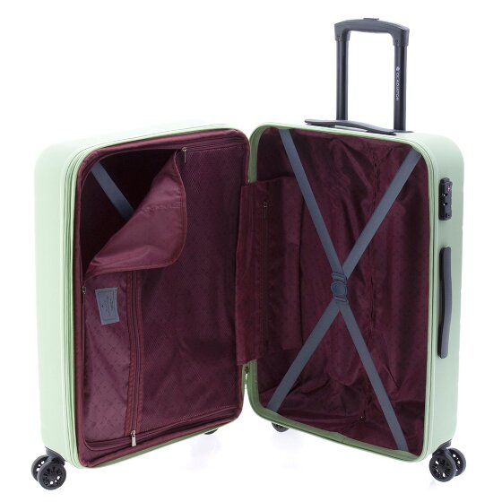 Gladiator 4300 4 wielen Trolley 65 cm met uitbreidingsplooi