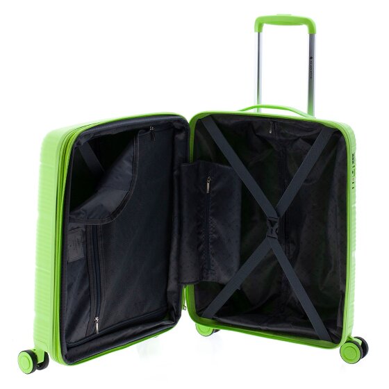 Gladiator 0800 4 wielen Cabinewagen 55 cm met uitbreidingsplooi