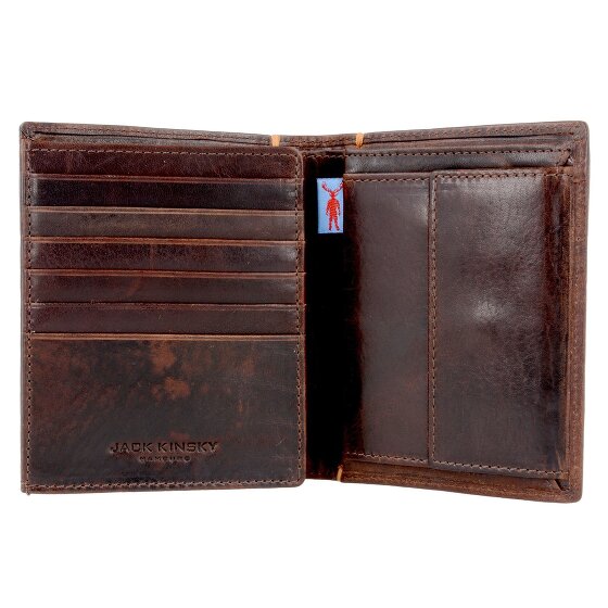 Jack Kinsky Colombo 200 Leren Portemonnee 10 cm