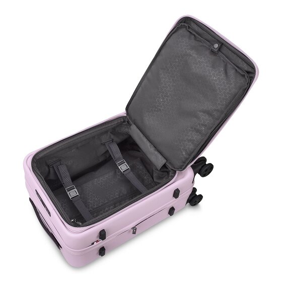 Roncato Florence 4-wiel cabine trolley 55 cm met uitklapbaar laptop compartiment