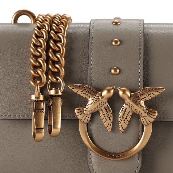 PINKO Love One Schoudertas Leer 21 cm