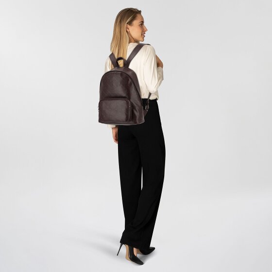 Liebeskind Monogram Dagrugzak Leer 35 cm Laptop compartiment