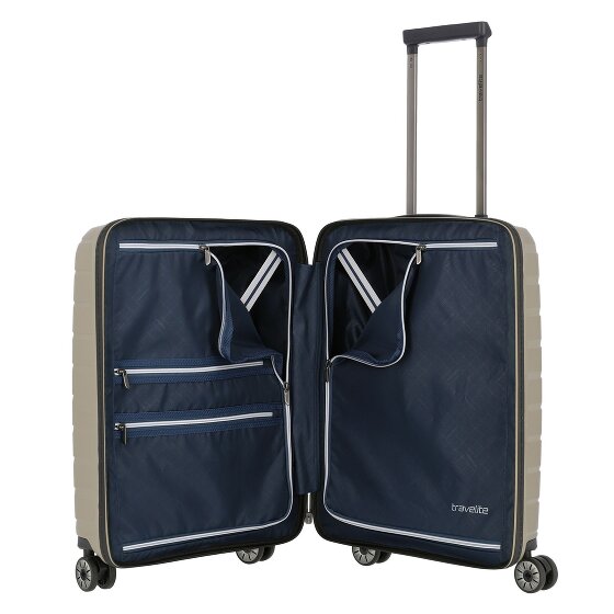 Travelite Air Base 4 wielen Cabinewagen 55 cm Laptop compartiment