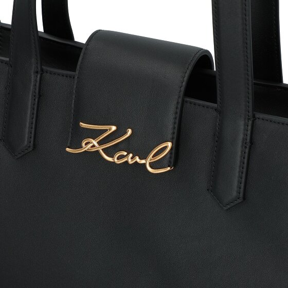 Karl Lagerfeld Skuare Shopper Tas Leer 34 cm