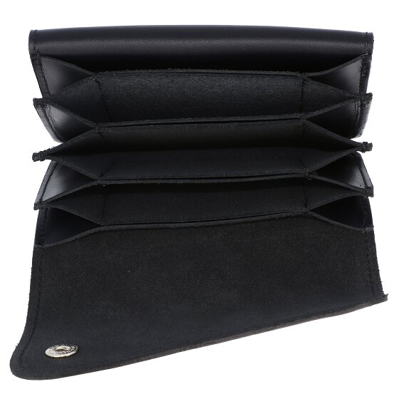 Mika Leren portemonnee 14,5 cm