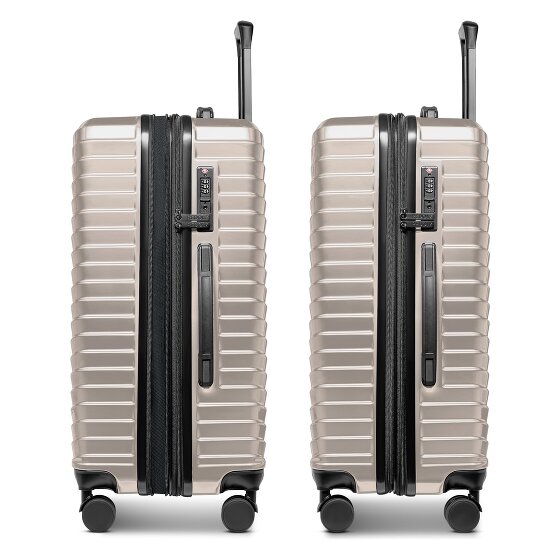 Redolz Essentials 18 2.0 4 wielen Trolley M 66 cm met uitbreidingsplooi