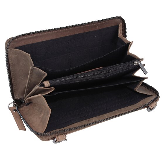 Burkely Casual Carly mobiele tas RFID Leer 21 cm