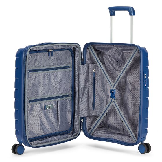 Roncato Skyline 2.0 4 wielen Cabinewagen 55 cm met uitbreidingsplooi