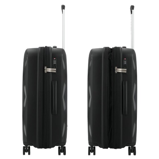 Gabol Infinity 4 wielen Trolley 66 cm met uitbreidingsplooi