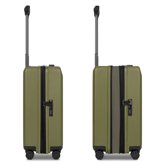 Porsche Design Voyager 4 wielen Cabinewagen S 55 cm met uitbreidingsplooi