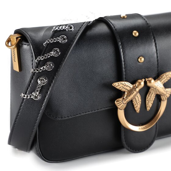 PINKO Love One Schoudertas Leer 22 cm PINKO Love One Schoudertas Leer 22 cm