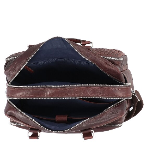 bugatti Geweven aktetas Leer 48 cm