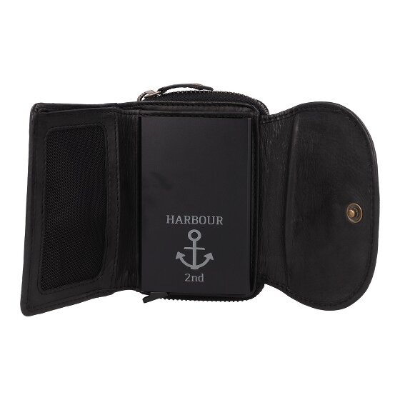 Harbour 2nd Maeve Portemonnee RFID-bescherming Leer 9 cm
