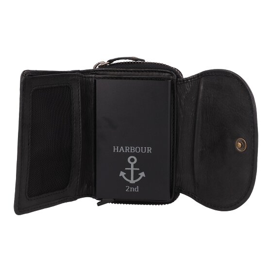 Harbour 2nd Maeve Portemonnee RFID-bescherming Leer 9 cm