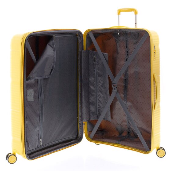 Gladiator 0800 4 wielen Trolley 76 cm met uitbreidingsplooi