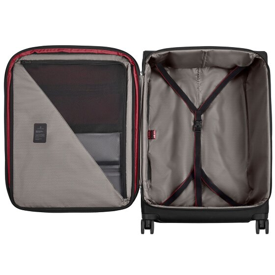 Victorinox Crosslight Softside 4 wielen Trolley 76 cm met uitbreidingsplooi