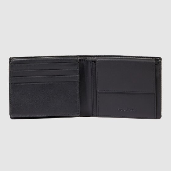 Piquadro Orion Portemonnee RFID-bescherming Leer 11 cm