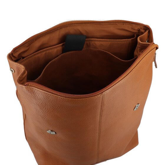 Burkely Soft Skylar Dagrugzak Leer 40 cm Laptop compartiment