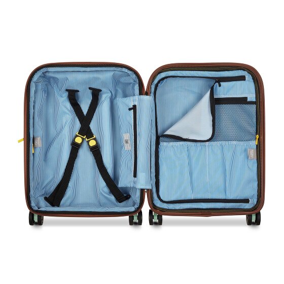 Delsey Paris Carrousel 2 4 wielen Cabinewagen 55 cm met uitbreidingsplooi