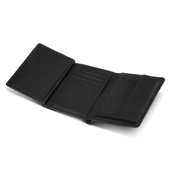 Police Portemonnee RFID leer 9.5 cm uitklapbaar