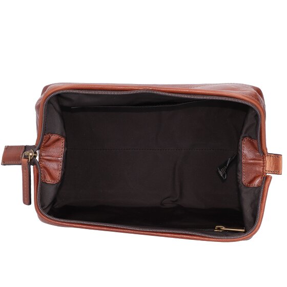 Fossil Travel Toilettas Leer 27 cm