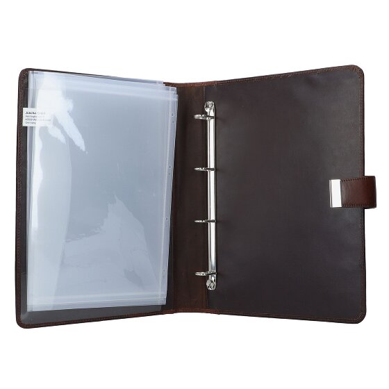 Alassio Schrijfmap Leer 28 cm