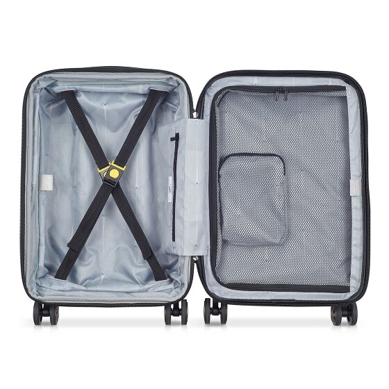 Delsey Paris Shadow 5.0 4-wiel cabine trolley 55 cm laptopvak met uitbreidingsplooi