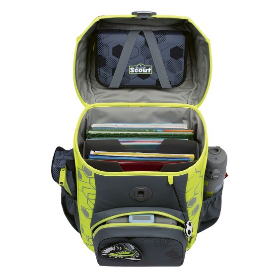 Scout Neo Exklusiv Superflash Extreme Schooltas set 4-delig