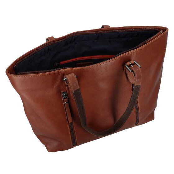 Jack Kinsky Schoudertas Leer 34 cm