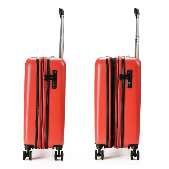 Gabol Future Plus 4 wielen Cabinewagen 55 cm met uitbreidingsplooi