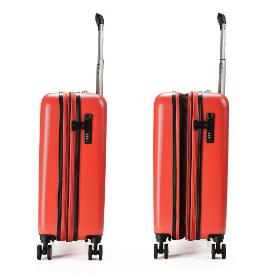 Gabol Future Plus 4 wielen Cabinewagen 55 cm met uitbreidingsplooi