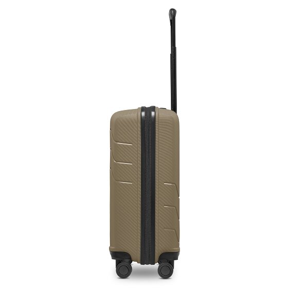 Redolz Essentials 17 4-wiel cabine trolley 55 cm soft-pocket laptop compartiment