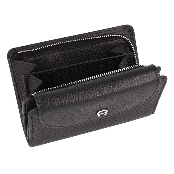AIGNER Portemonnee RFID-bescherming Leer 14 cm
