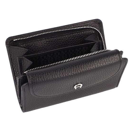 AIGNER Portemonnee RFID-bescherming Leer 14 cm