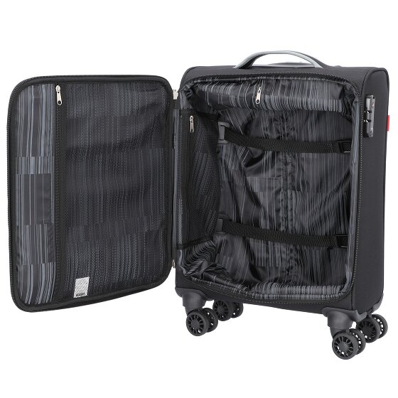 Gabol Zambia 4 rollen cabinewagen 55 cm