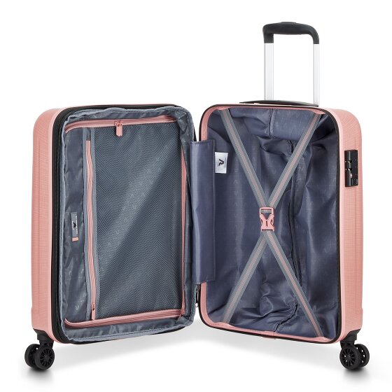 Roncato Kinetic 2.0 4 wielen Cabinewagen 55 cm met uitbreidingsplooi