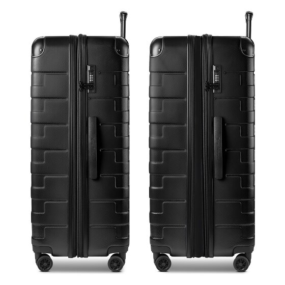 Tonino Lamborghini Milano 4-wiel Trolley XL 83 cm speciale maat met rekbare vouw